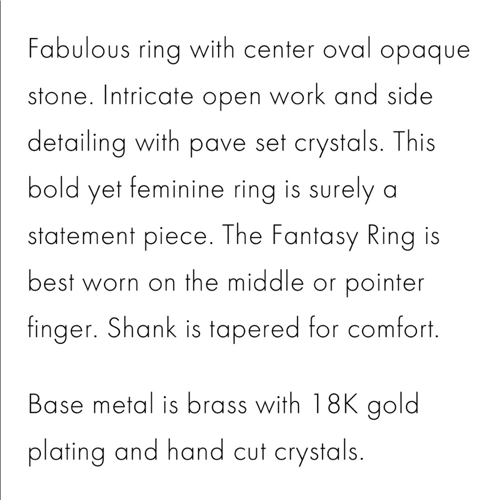 GREAT GIFT Doris Panos fantasy ring size 8 - Picture 3 of 8